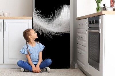 Painel magnético para frigorífico Pena branca