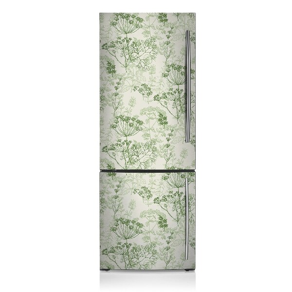 Painel magnético para frigorífico Ervas