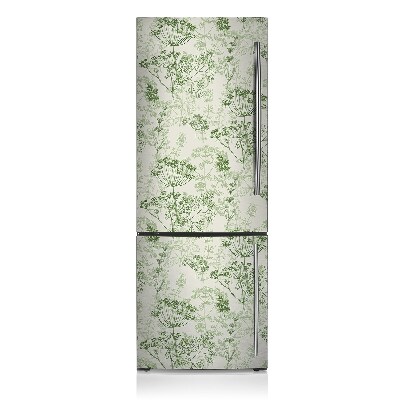 Painel magnético para frigorífico Ervas