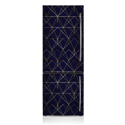 Painel magnético para frigorífico Padrão triangular