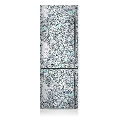 Capa magnética para frigorífico Flor