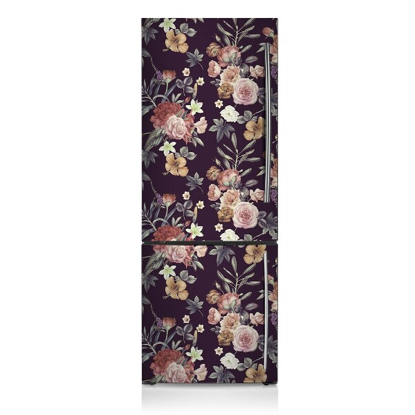 Painel magnético para frigorífico Jardim com flores