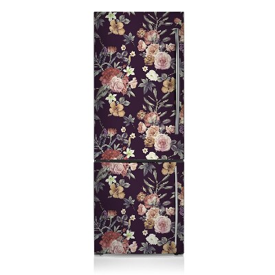 Painel magnético para frigorífico Jardim com flores