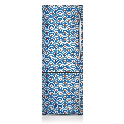 Capa magnética para frigorífico Tripa de peixe