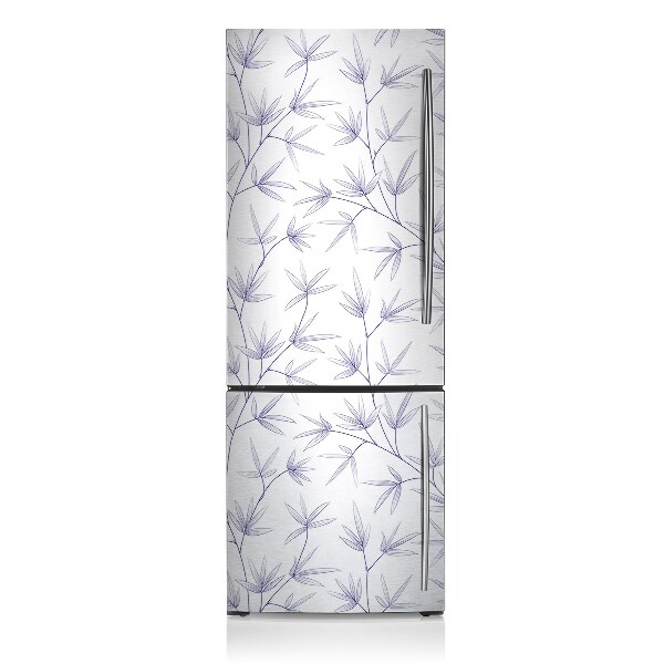 Capa magnética para frigorífico Folhas