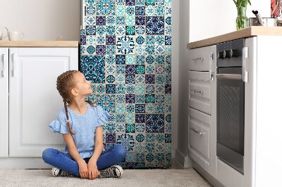 Painel magnético para frigorífico Lindo patchwork