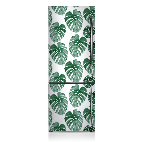 Capa magnética para frigorífico Folhas de Monstera
