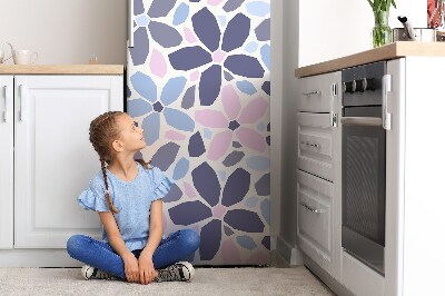 Painel magnético para frigorífico Geometria floral