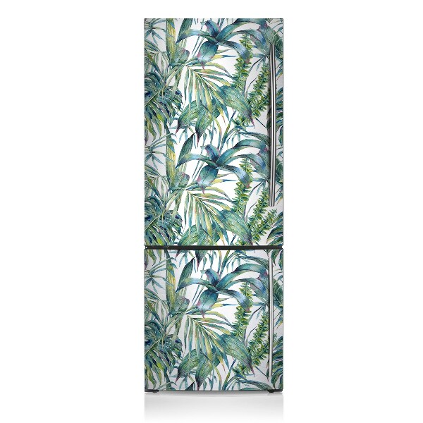 Painel magnético para frigorífico samambaia exótica