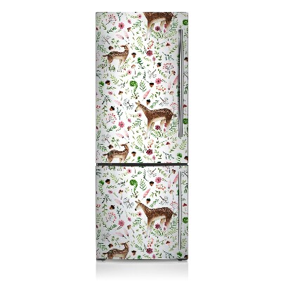 Painel magnético para frigorífico Corça