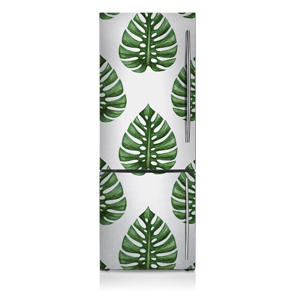 Capa magnética para frigorífico Folhas