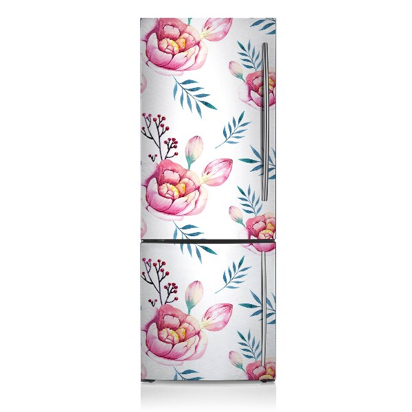 Capa magnética para frigorífico Flor
