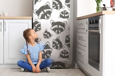 Capa magnética para frigorífico Guaxinim da pradaria