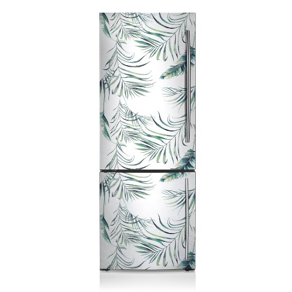 Capa magnética para frigorífico Folhas como nascentes