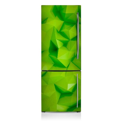 Capa magnética para frigorífico Verde abstrato