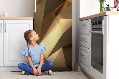 Painel magnético para frigorífico Folha de ouro