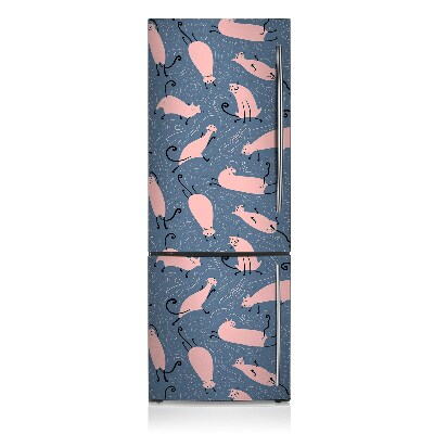 Capa magnética para frigorífico Gatos de contos de fadas