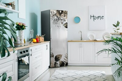 Capa magnética para frigorífico Flores de hortênsia