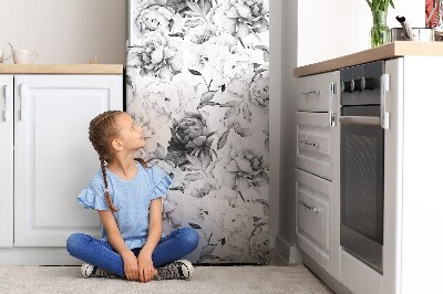 Painel magnético para frigorífico Peônia