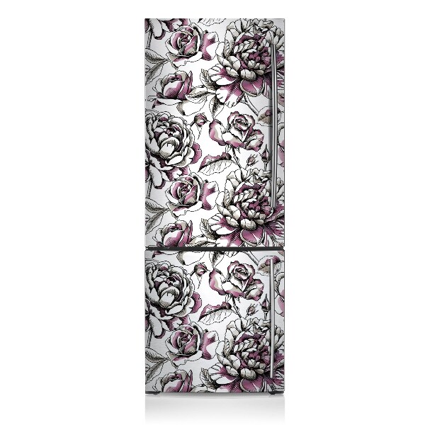 Capa magnética para frigorífico Rosas