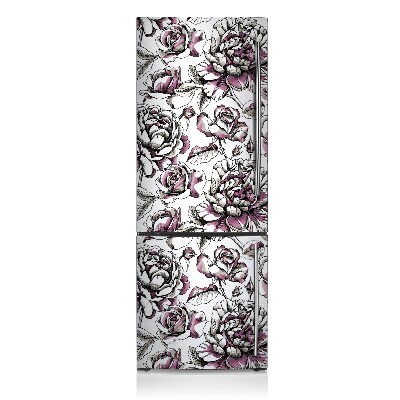 Capa magnética para frigorífico Rosas