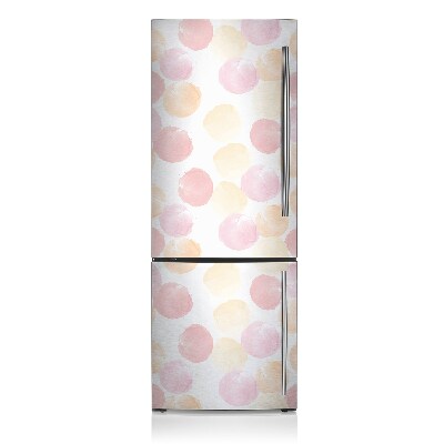 Capa magnética para frigorífico Pontos pastel