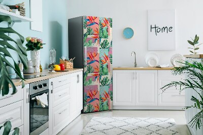 Painel magnético para frigorífico Mosaico tropical