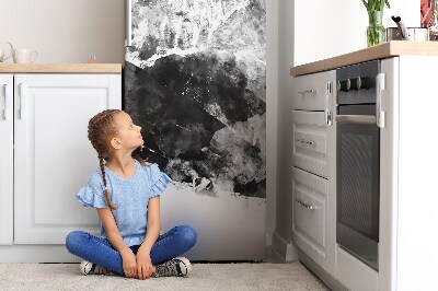 Painel magnético para frigorífico Paisagem montanhosa abstrata