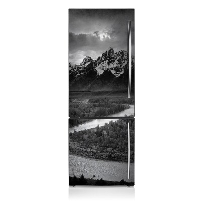 Painel magnético para frigorífico Montanha Escura