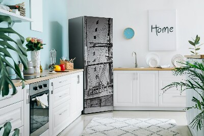 Capa magnética para frigorífico Navio velho