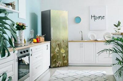 Capa magnética para frigorífico Flores silvestres