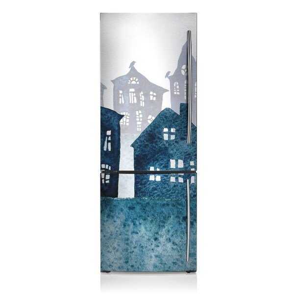 Painel magnético para frigorífico Cidade noturna