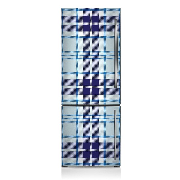 Painel magnético para frigorífico tartan escocês