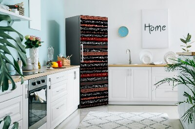 Painel magnético para frigorífico Padrão tribal