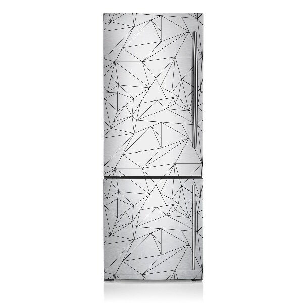 Painel magnético para frigorífico Triângulos simples