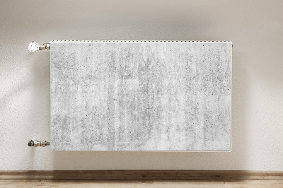 Cobertura magnética para radiador Concreto cinza