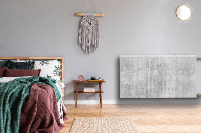 Cobertura magnética para radiador Concreto cinza