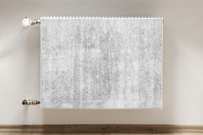 Cobertura magnética para radiador Concreto cinza