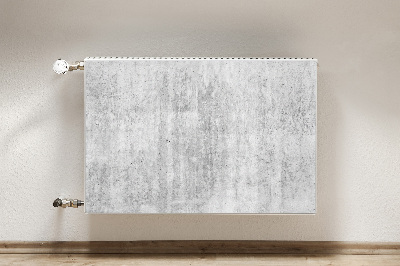 Cobertura magnética para radiador Concreto cinza