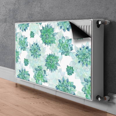 Capa magnética para radiador Suculentas