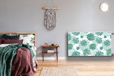 Capa magnética para radiador Suculentas