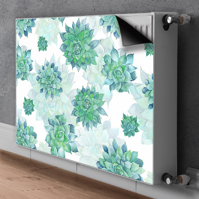 Capa magnética para radiador Suculentas