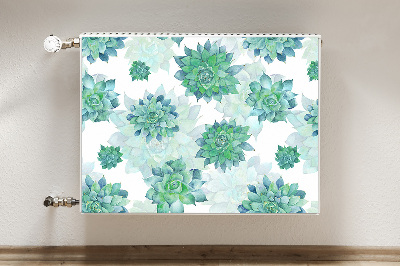 Capa magnética para radiador Suculentas