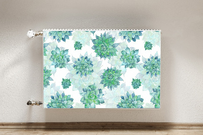 Capa magnética para radiador Suculentas