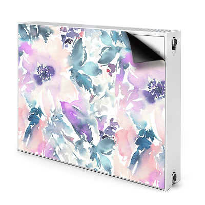 Capa magnética para radiador Jardim de flores