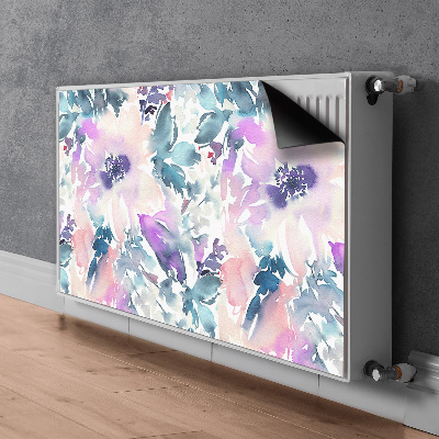 Capa magnética para radiador Jardim de flores