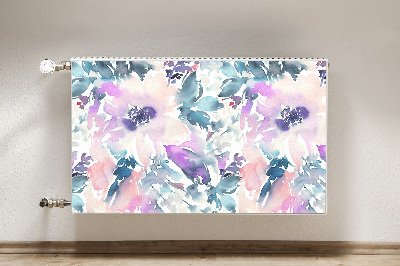 Capa magnética para radiador Jardim de flores