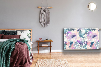 Capa magnética para radiador Jardim de flores