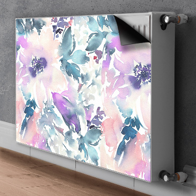 Capa magnética para radiador Jardim de flores