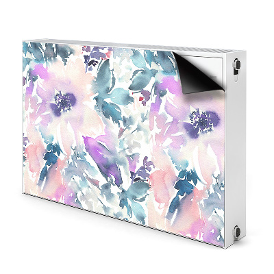 Capa magnética para radiador Jardim de flores